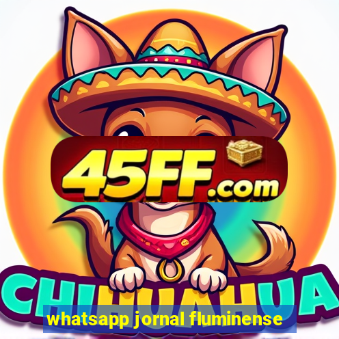 whatsapp jornal fluminense